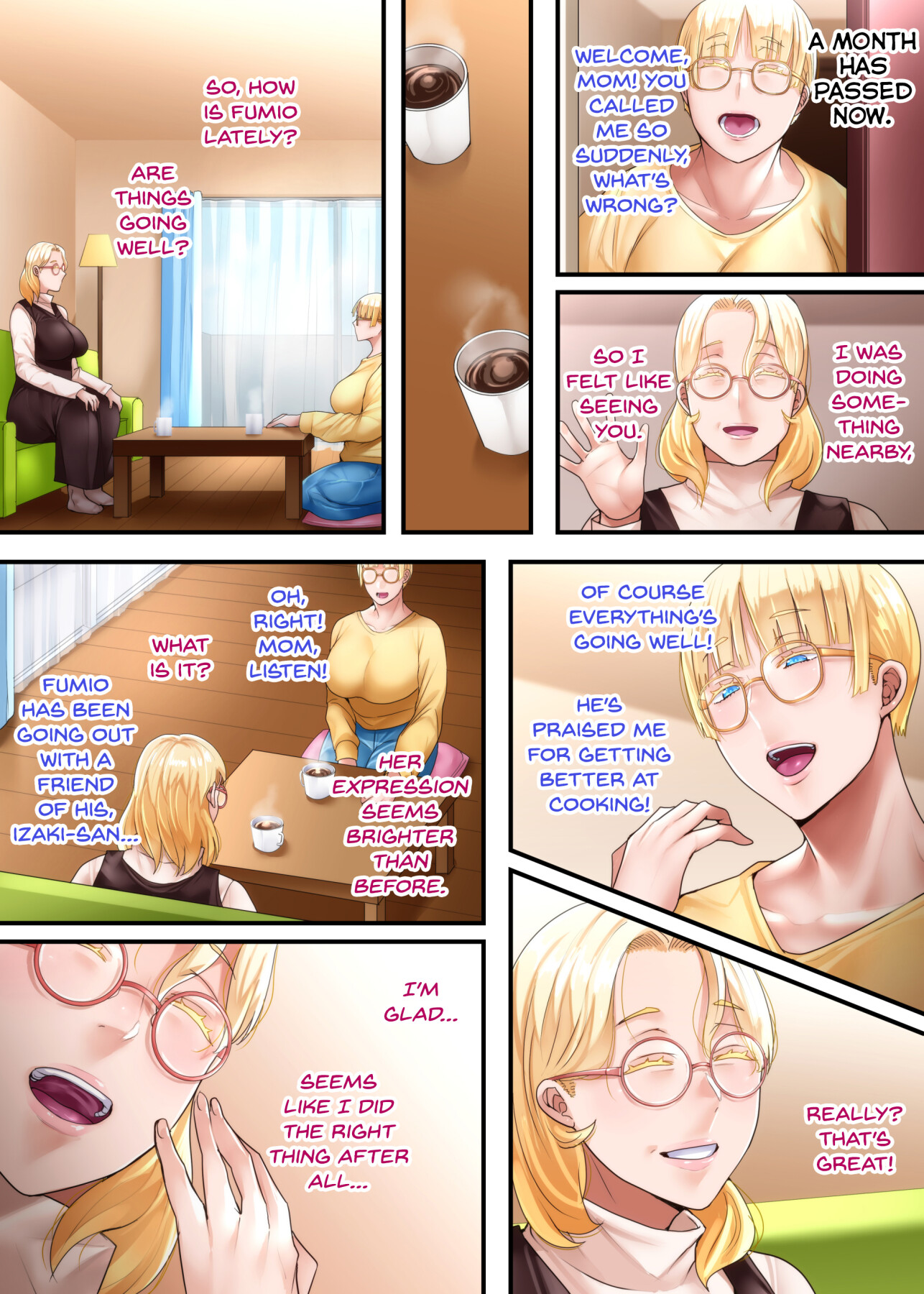 Hentai Manga Comic-My newlywed wife from overseas got down on her knees and begged me to have sex with another man --Chapter 2-29